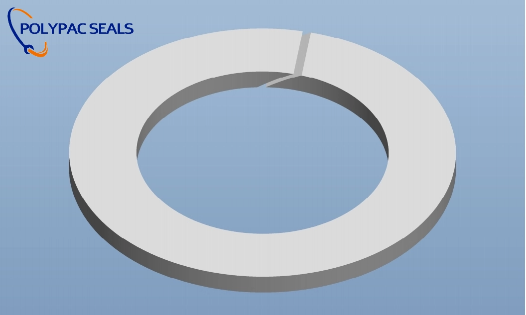 Oリング用バックアップリング 3D図 - Polypac Oリング用バックアップリング 3D図 - Polypac