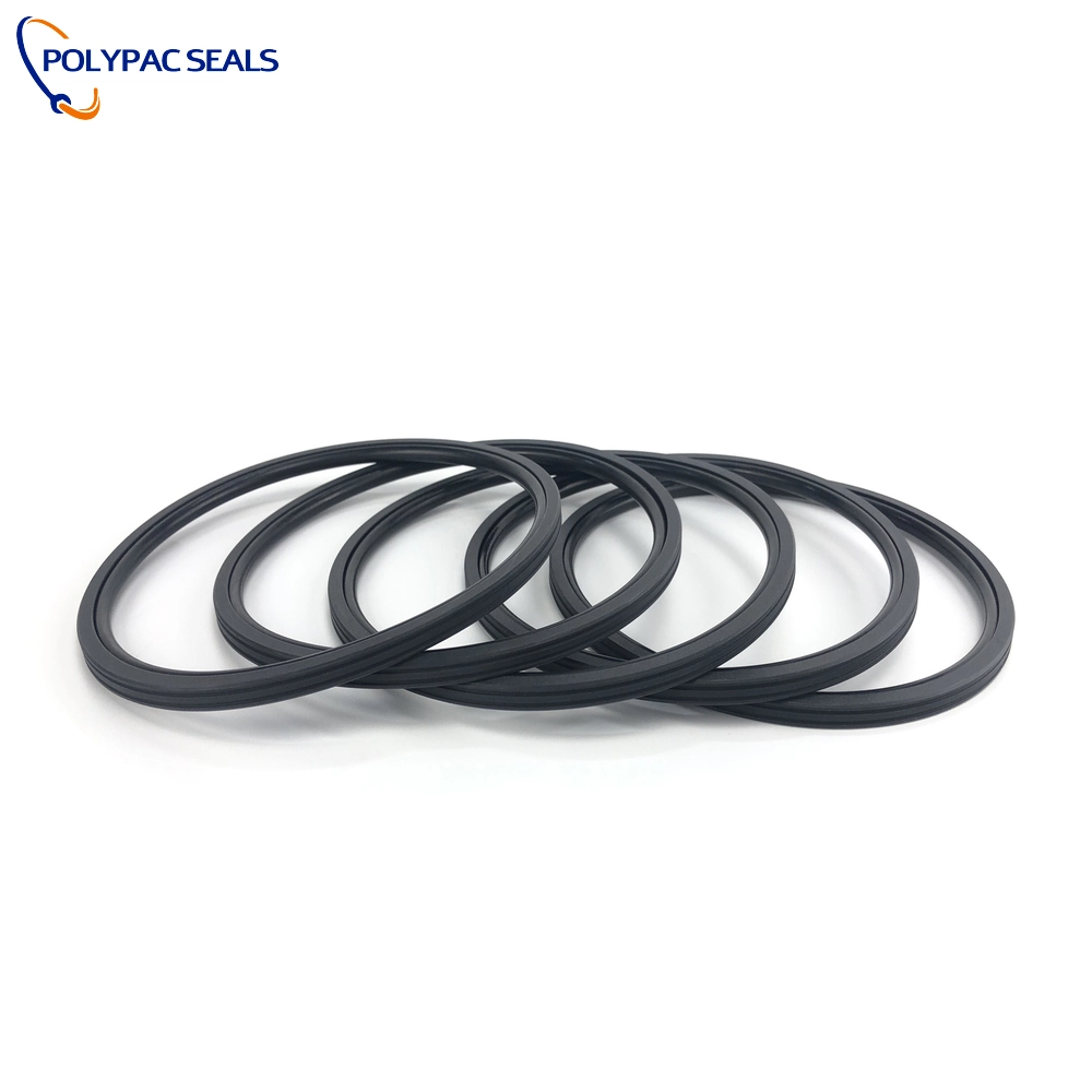 GNS Type Piston Seal - Polyurethane Seal with PTFE Backup Ring (4) - Polypac GNS Type Piston Seal - Polyurethane Seal with PTFE Backup Ring (4) - Polypac