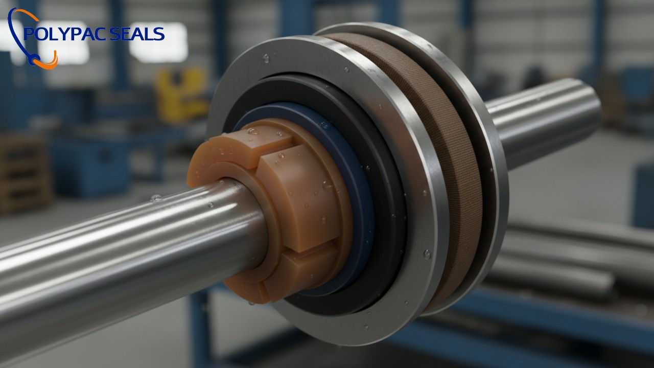 hydraulic piston rod seal