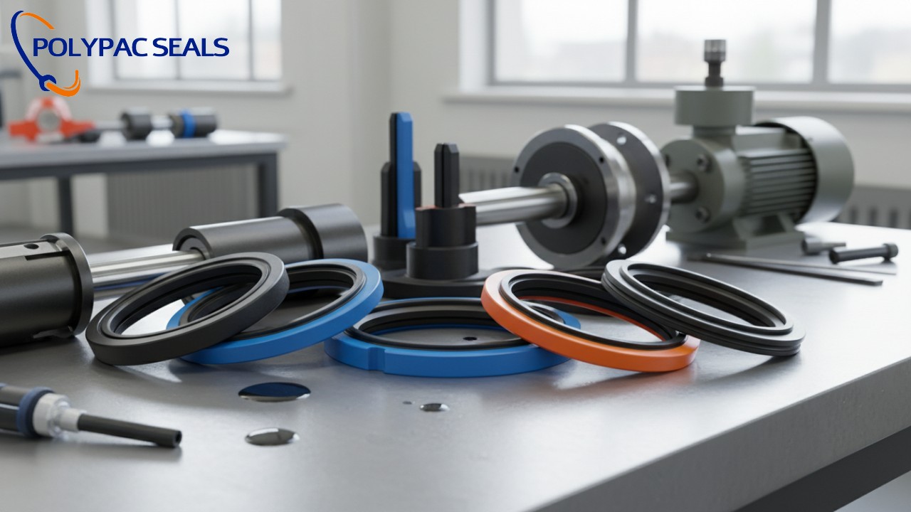 hydraulic scraper seals