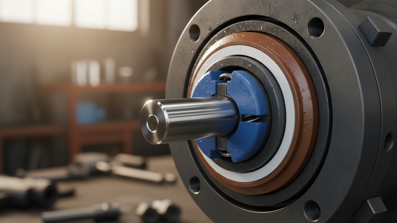 illustration piston lip seal