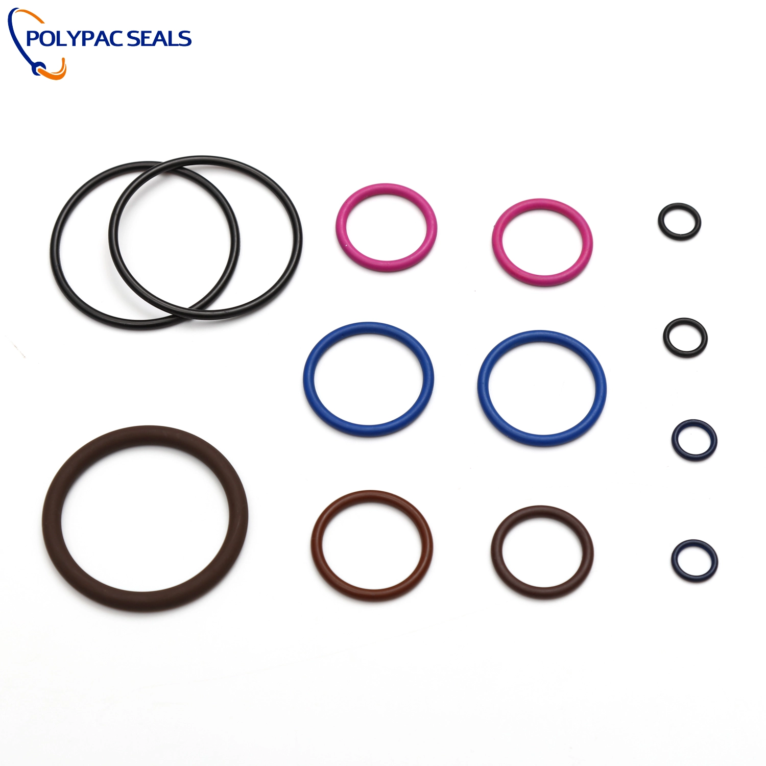 O-Ring Seals - Buna-N Nitrile Rubber Standard AS568 Sizes (3) - Polypac O-Ring Seals - Buna-N Nitrile Rubber Standard AS568 Sizes (3) - Polypac