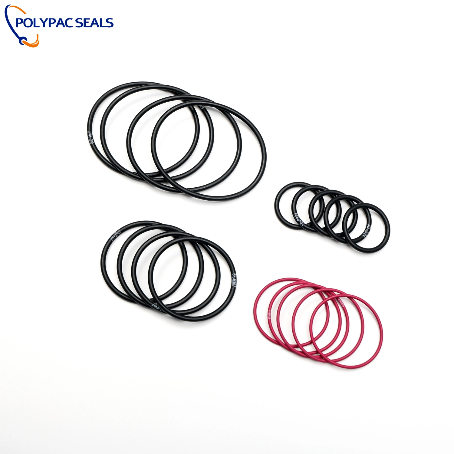 O-Ring Seals - Buna-N Nitrile Rubber Standard AS568 Sizes (4) - Polypac O-Ring Seals - Buna-N Nitrile Rubber Standard AS568 Sizes (4) - Polypac