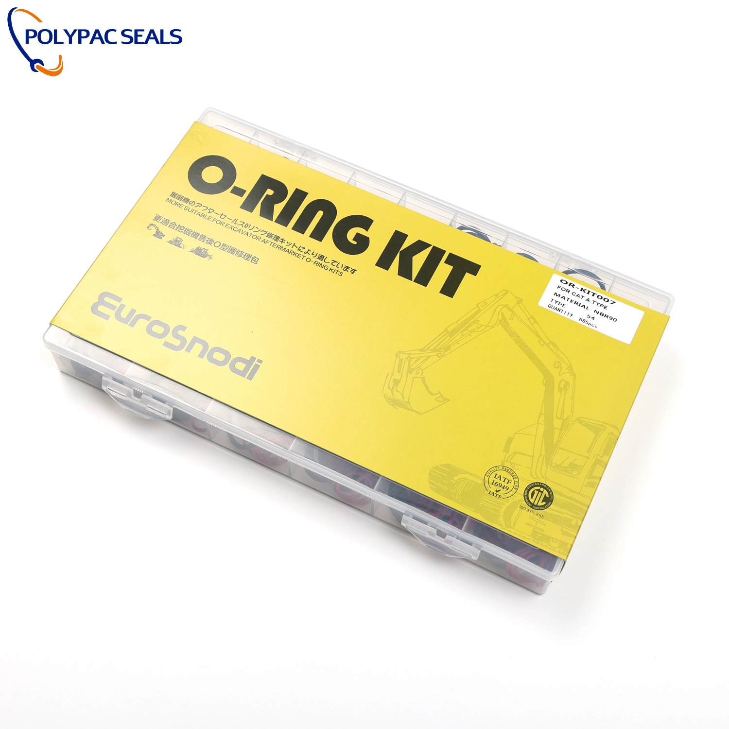 ORing-Kit 007 Cat-A - Polypac ORing-Kit 007 Cat-A - Polypac