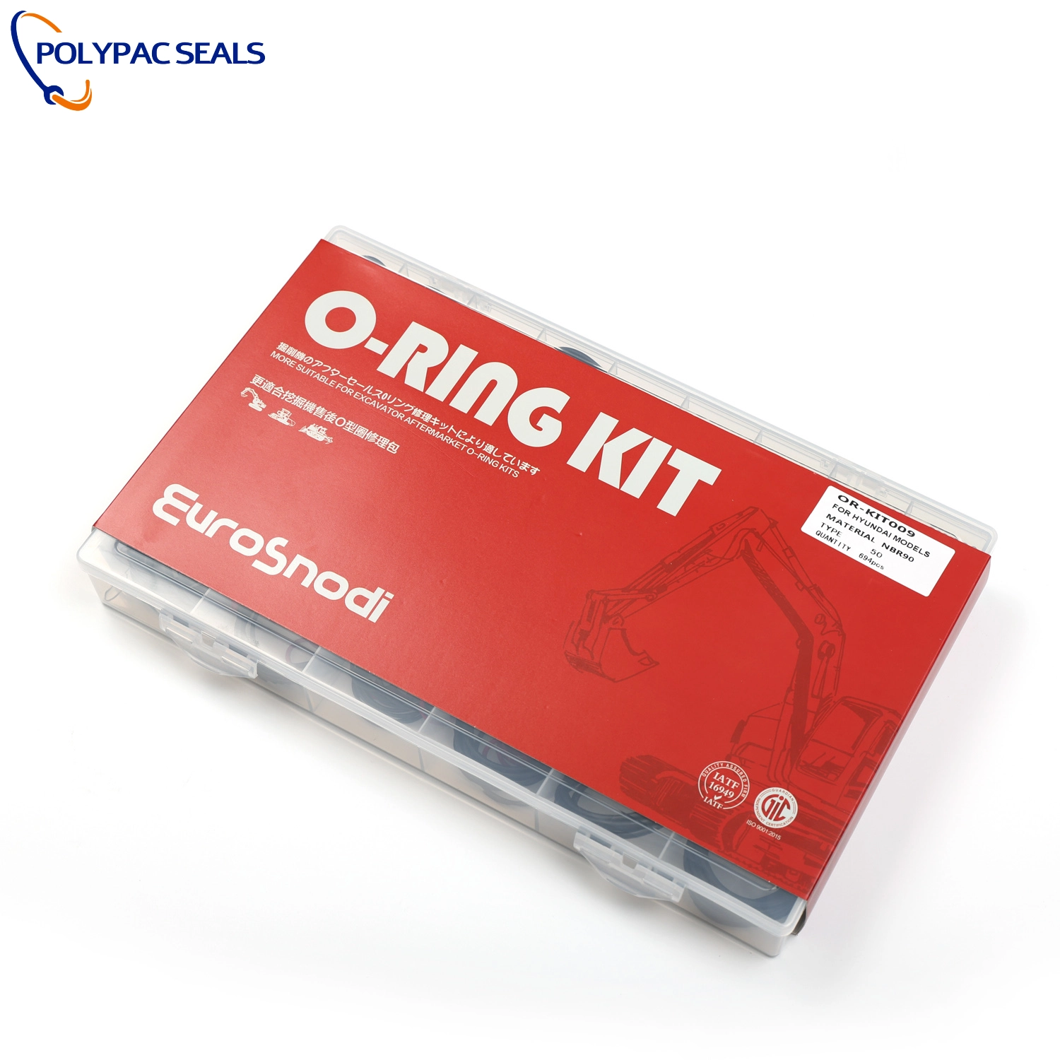 ORing-Kit 009 Hyud - Polypac ORing-Kit 009 Hyud - Polypac