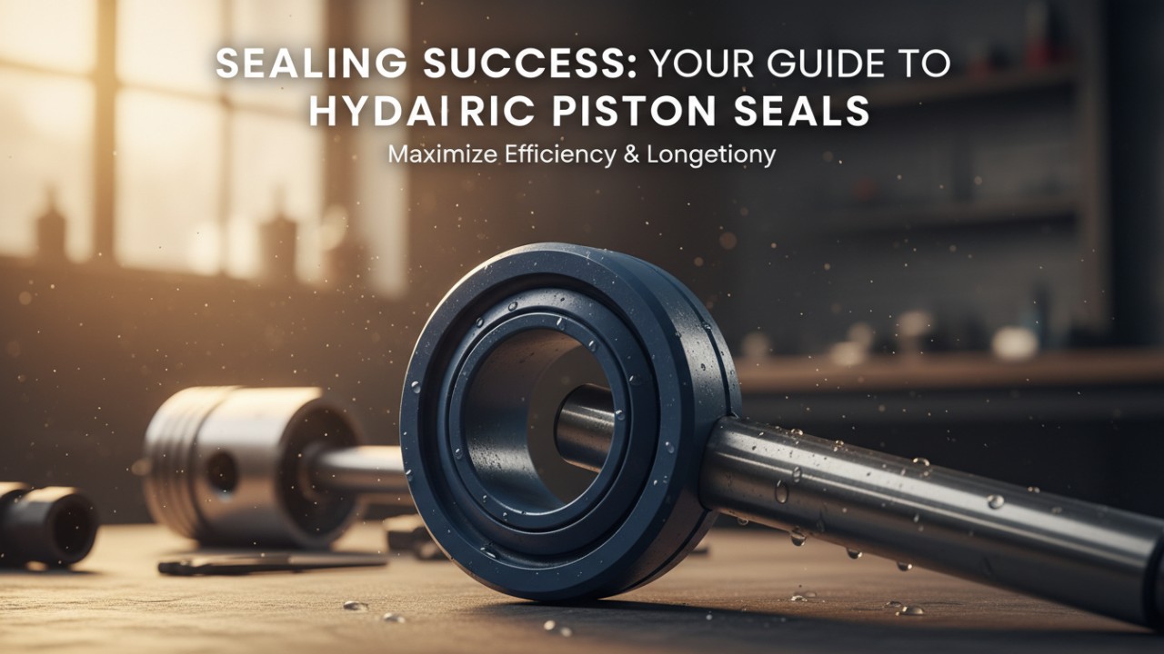 ポリウレタン vs. PTFE：高圧油圧に最適なピストンシール材の選び方 - Polypac