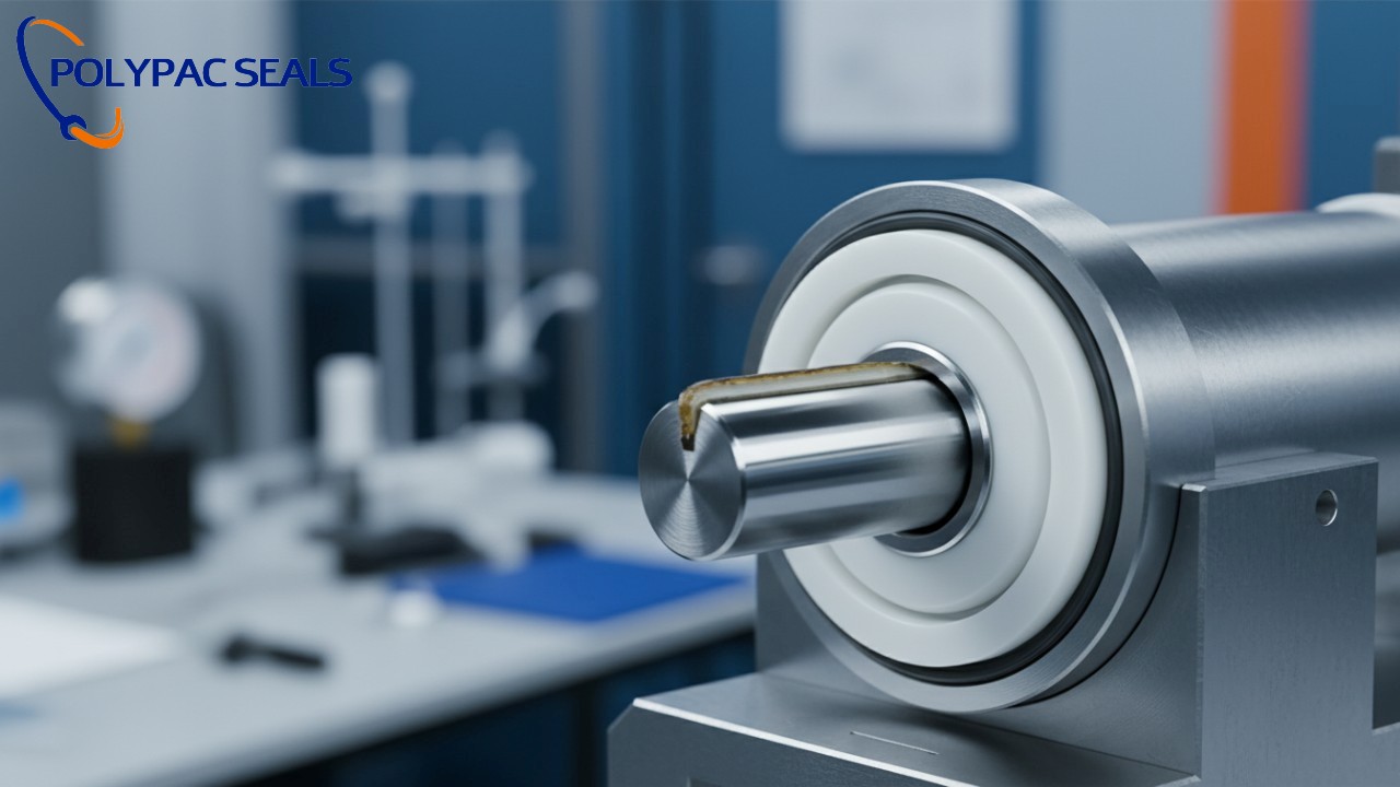 पीटीएफई स्क्रैपर सील पीटीएफई स्क्रैपर सील